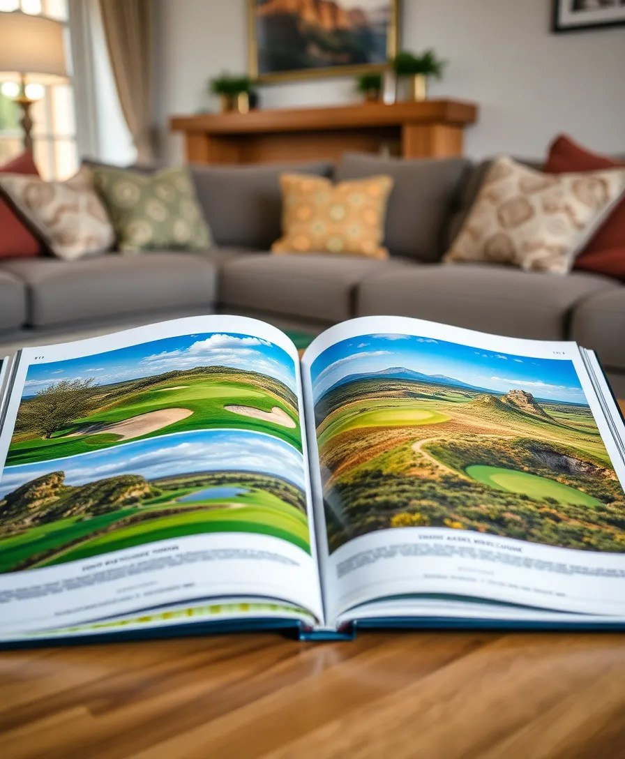 25 Unique Golf Gifts That Every Avid Golfer Will Absolutely Love! - 3. Golf-Themed Coffee Table Book